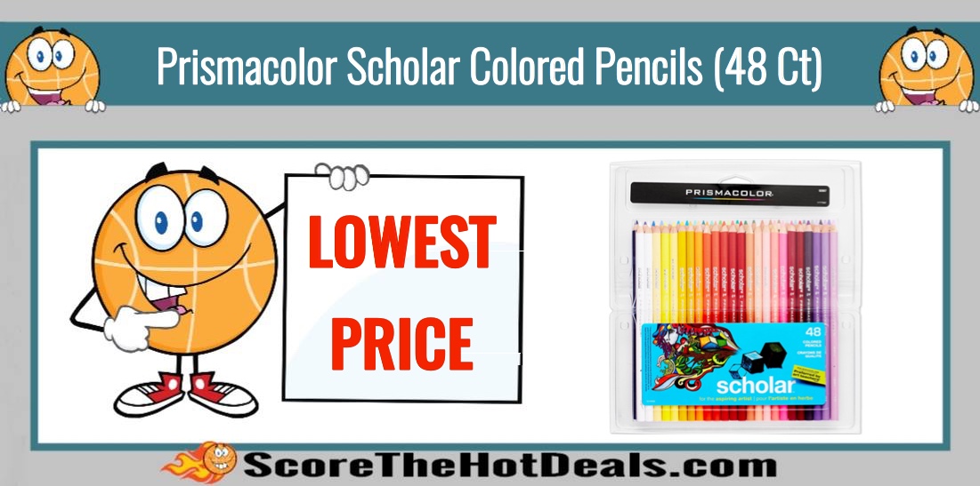 Prismacolor Scholar Colored Pencils (48 Ct)