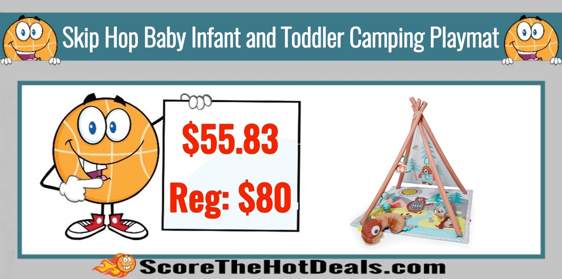 Skip Hop Baby Infant and Toddler Camping Cubs Playmat