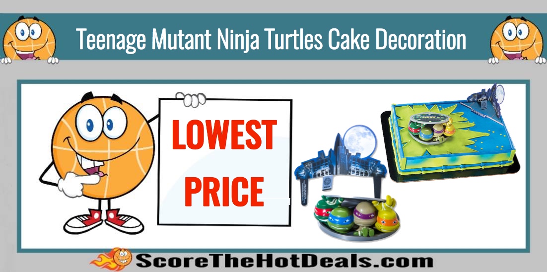 Teenage Mutant Ninja Turtles - Turtles to Action DecoSet Cake Decoration