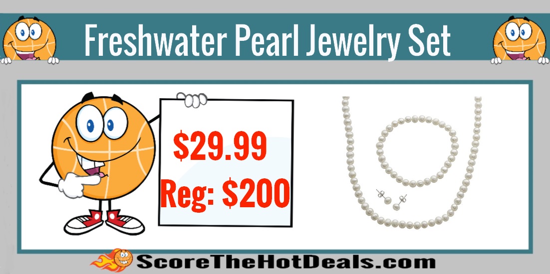  Freshwater Pearl Jewelry Set