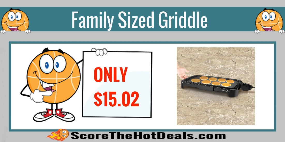 Family Sized Electric Griddle