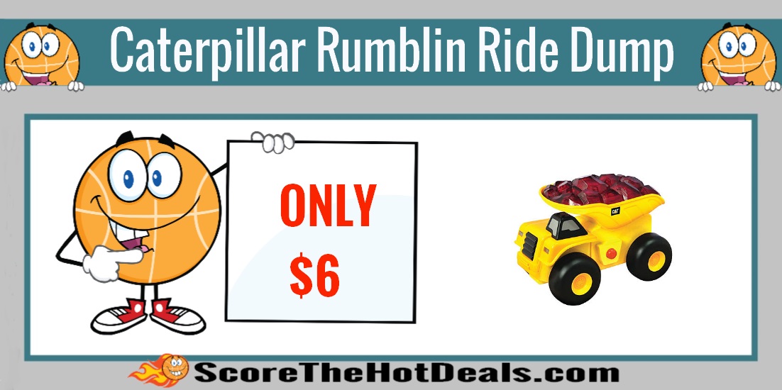 Caterpillar Rumblin Ride Dump Truck