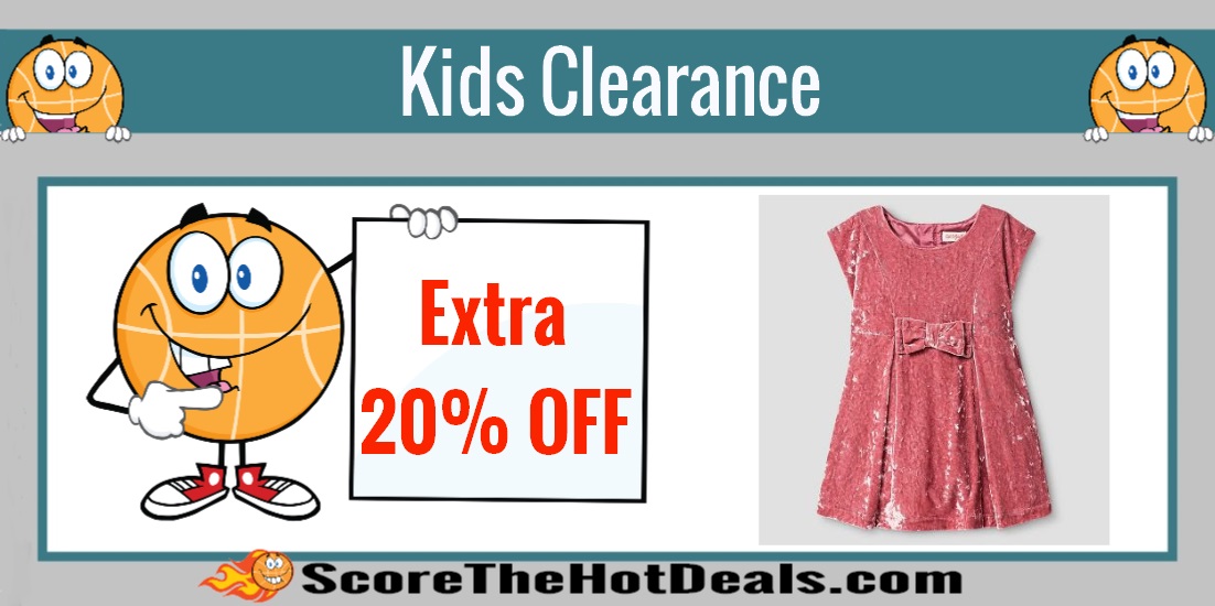 Extra 20% Off Kids Clearance