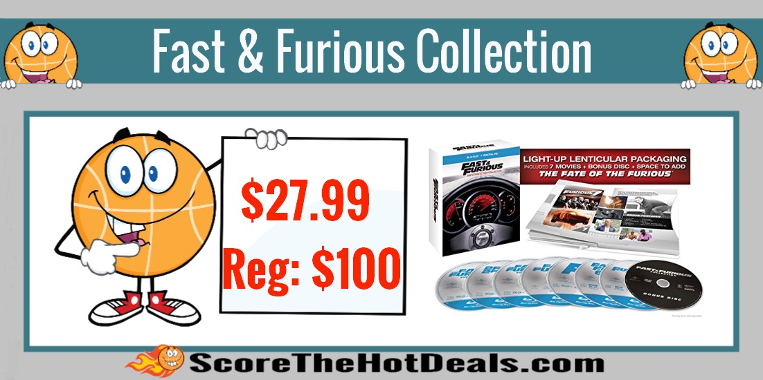 **TODAY ONLY** Fast & Furious: The Ultimate Ride Collection