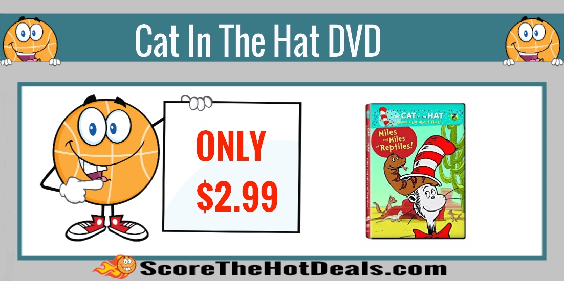 Cat in the Hat Miles & Miles of Reptiles DVD