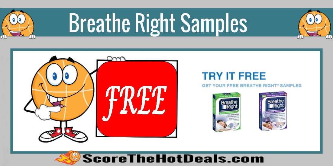 Breathe Right Nasal Strips Sample