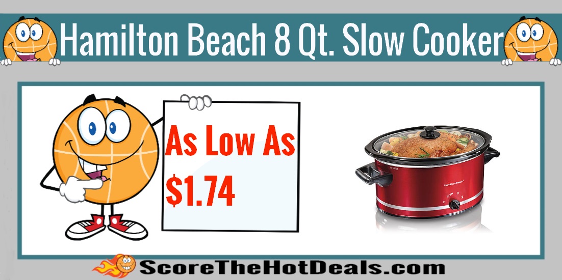 Hamilton Beach 8 Quart Slow Cooker