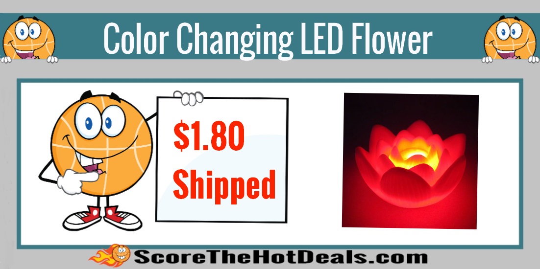 Color Changing LED Flower