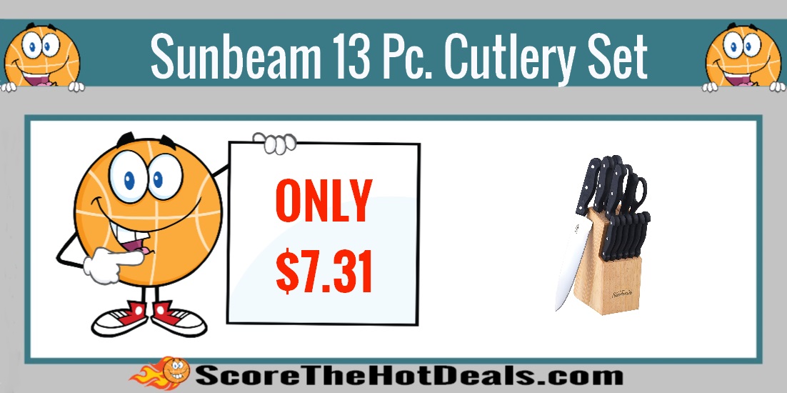 Sunbeam 13 Piece Cutlery Set