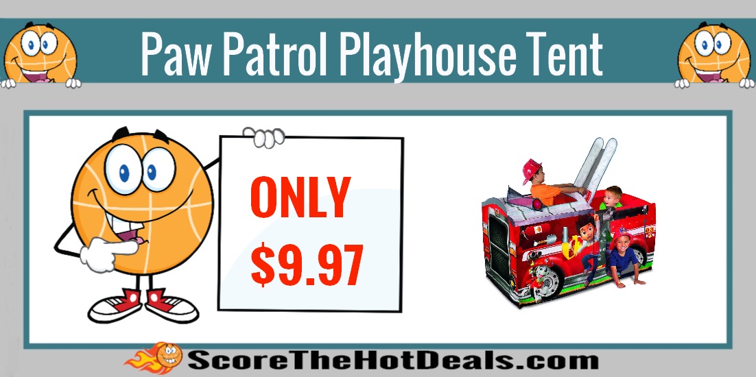 Paw Patrol Fire Truck Playhouse Tent