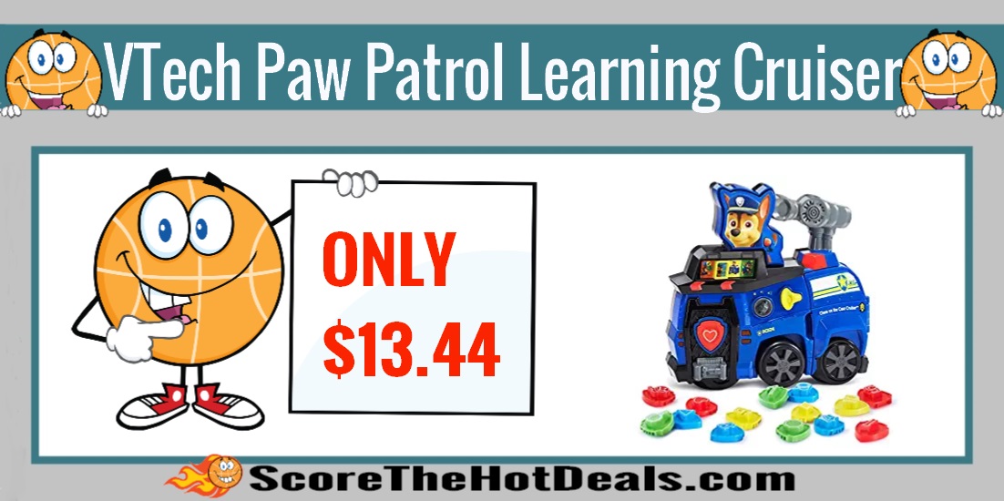 VTech Paw Patrol Chase on the Case Learning Cruiser