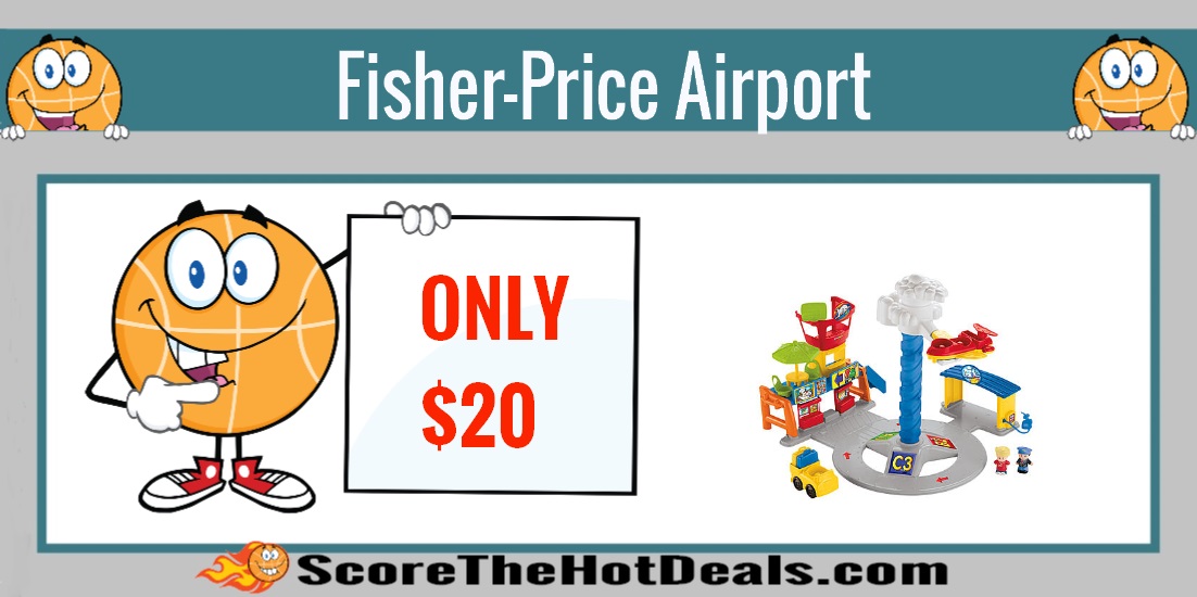 Fisher-Price Little People Spinnin' Sounds Airport