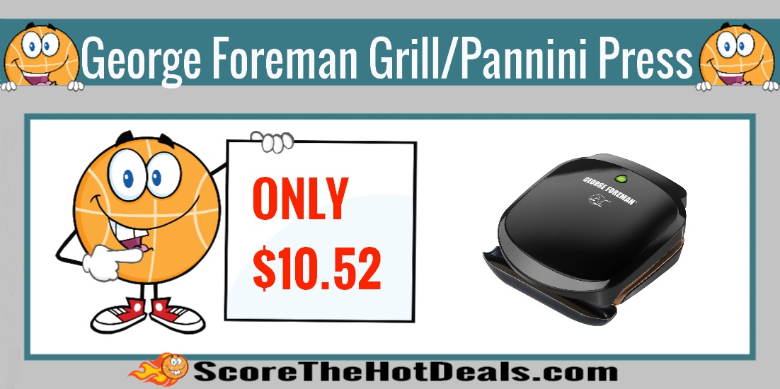 George Foreman Classic Plate Grill and Pannini Press