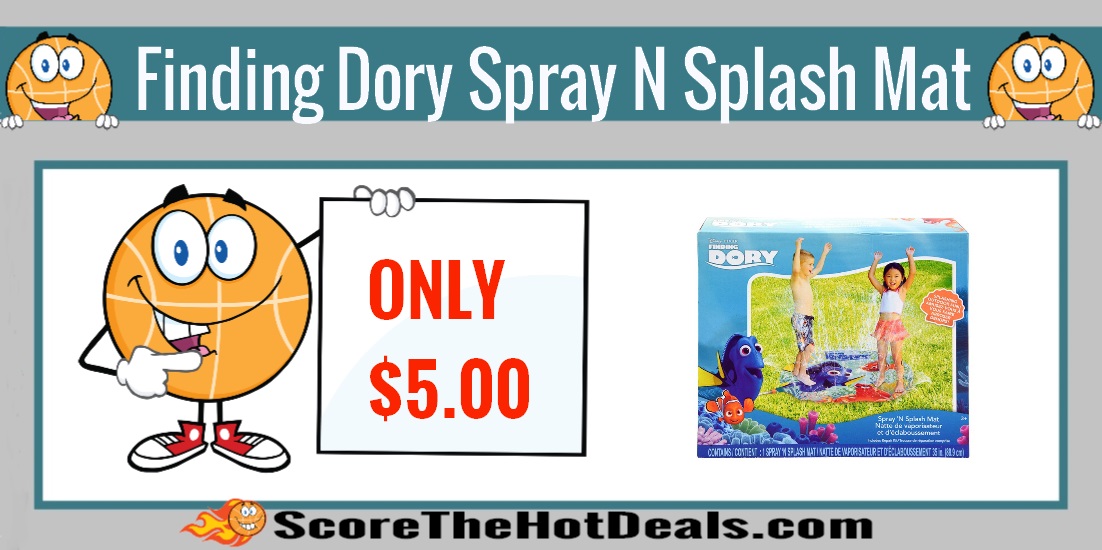 Finding Dory Spray N Splash Mat