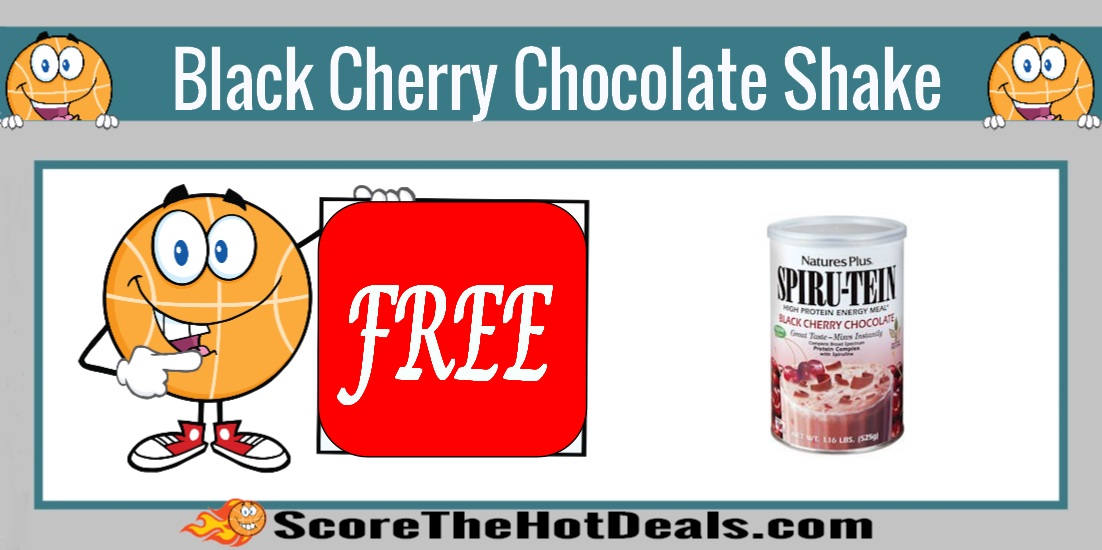 Black Cherry Chocolate SPIRU-TEIN Shake Sample