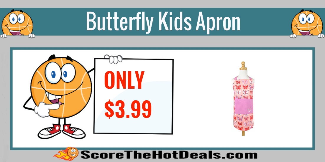 Butterfly Kids Apron