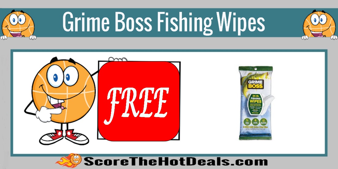 Grime Boss Fishing Wipes