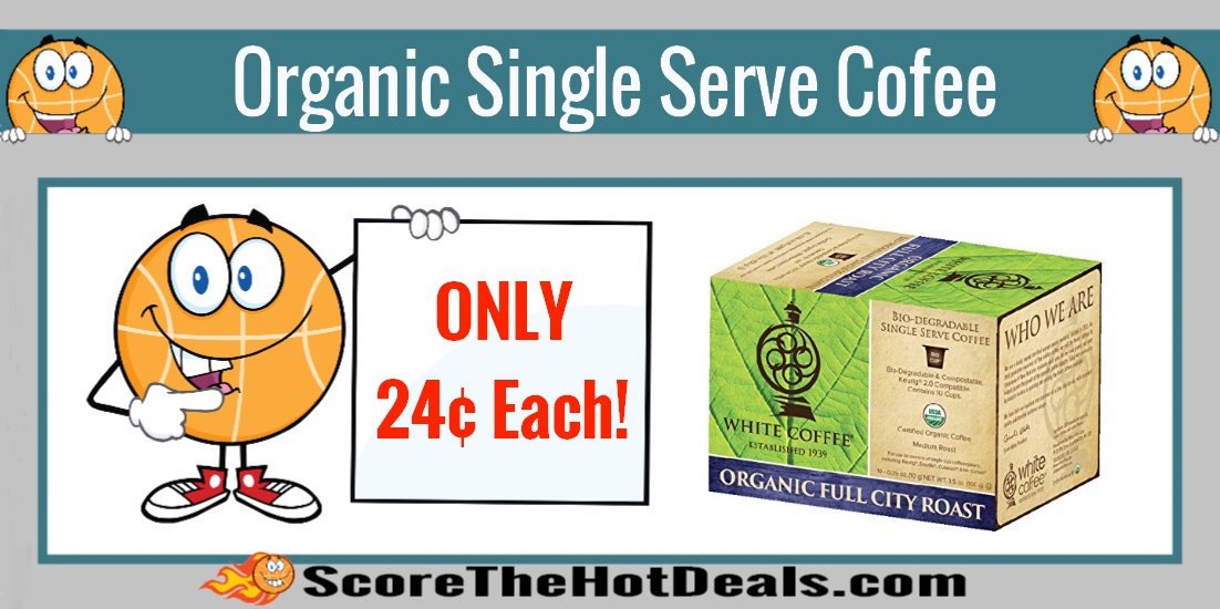 Organic Single Serve Bio-degradable Coffee Cups
