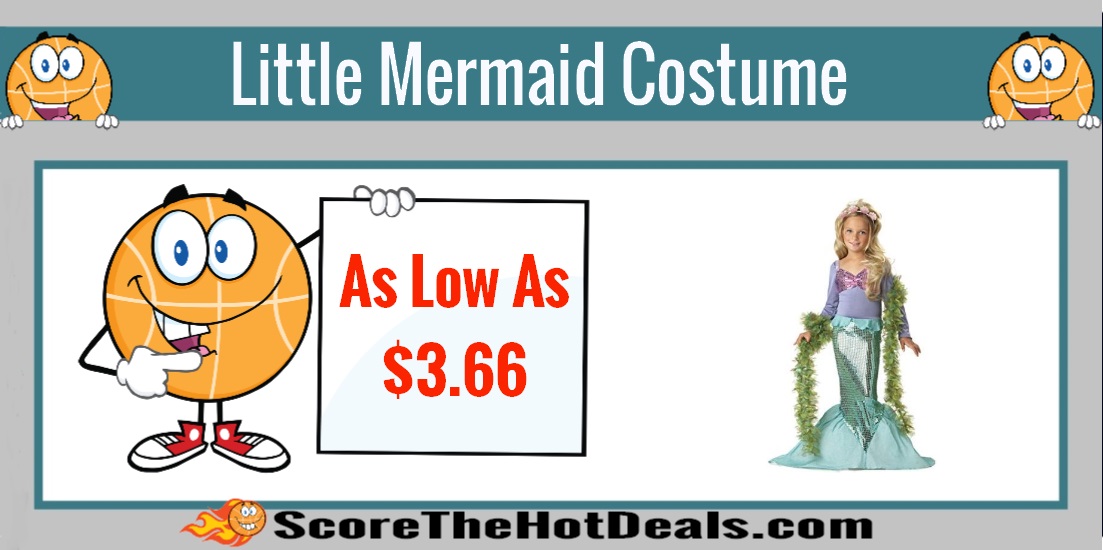  Little Mermaid Costume