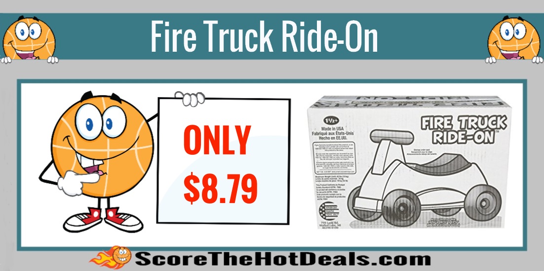 Fire Truck Ride-On