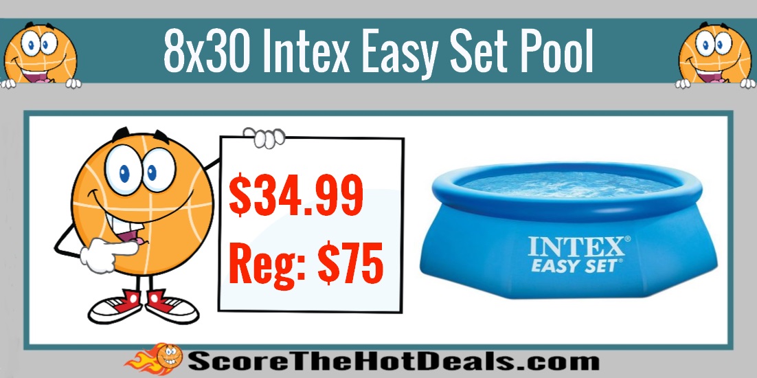 8x30 Intex Easy Set Pool