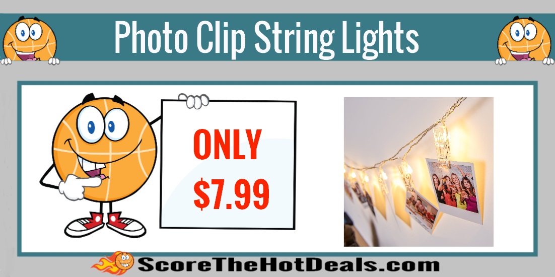 Photo Clip String Lights