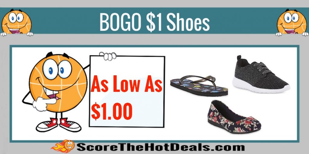 buy one get one free shoes