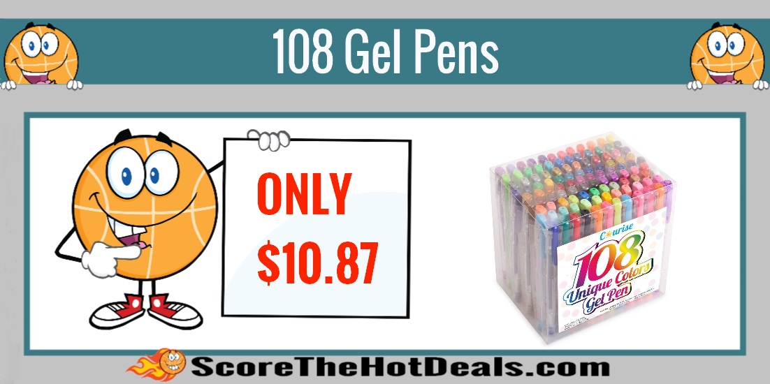 108 Gel Pens