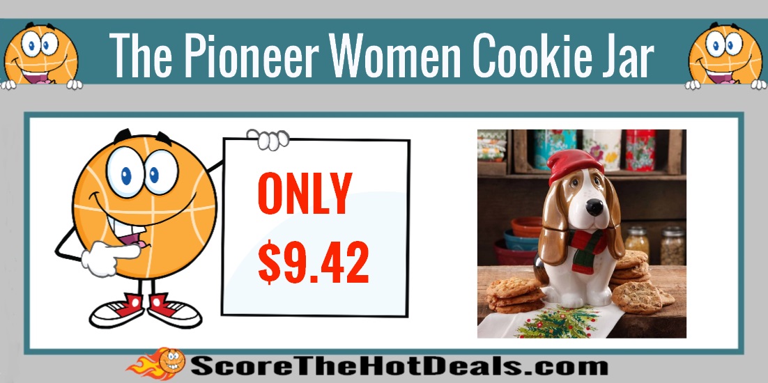 The Pioneer Woman Holiday Charlie Cookie Jar