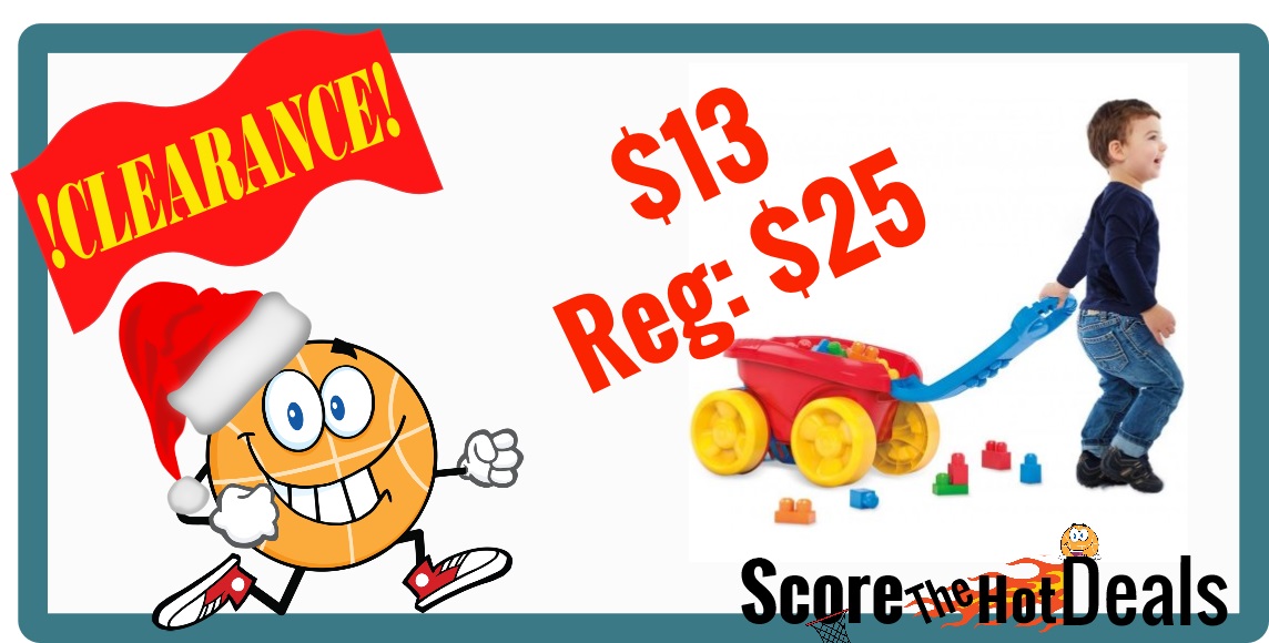 Mega Bloks First Builders Block Scooping Wagon