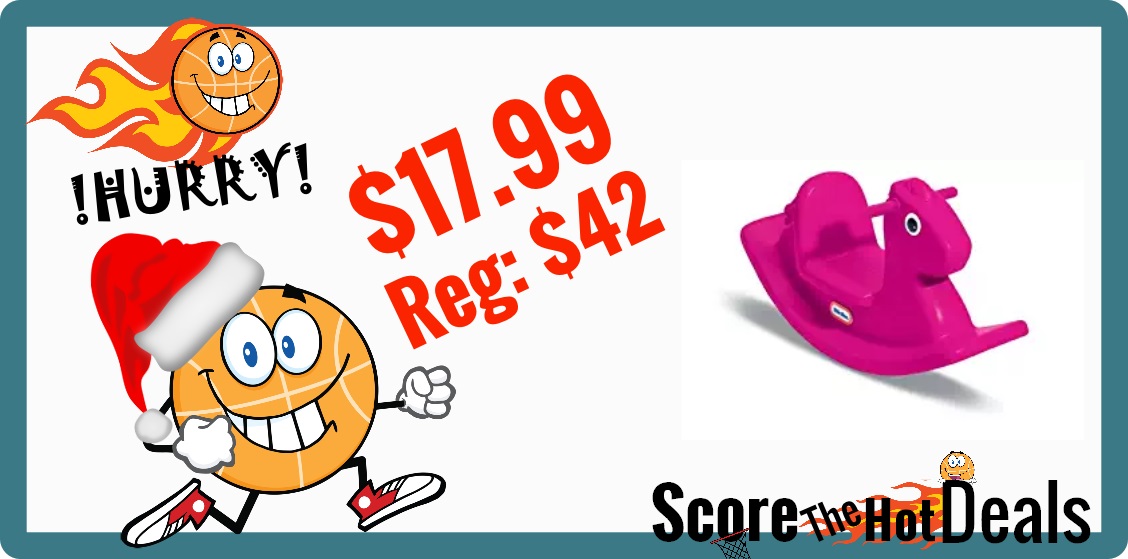 Magenta Little Tikes Rocking Horse