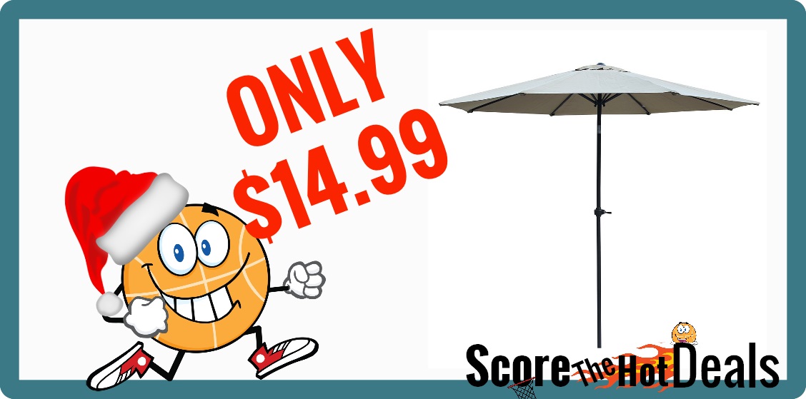 8 Ft. Patio Umbrella With Crank