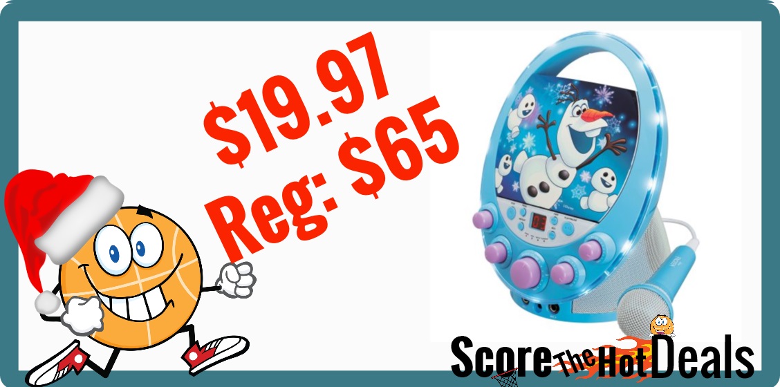 Frozen Oval Flashing Light Karaoke
