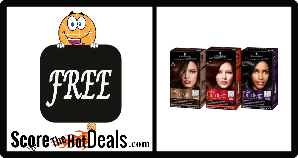 Schwarzkopf ULTIME or Keratin Hair Color after Rebate