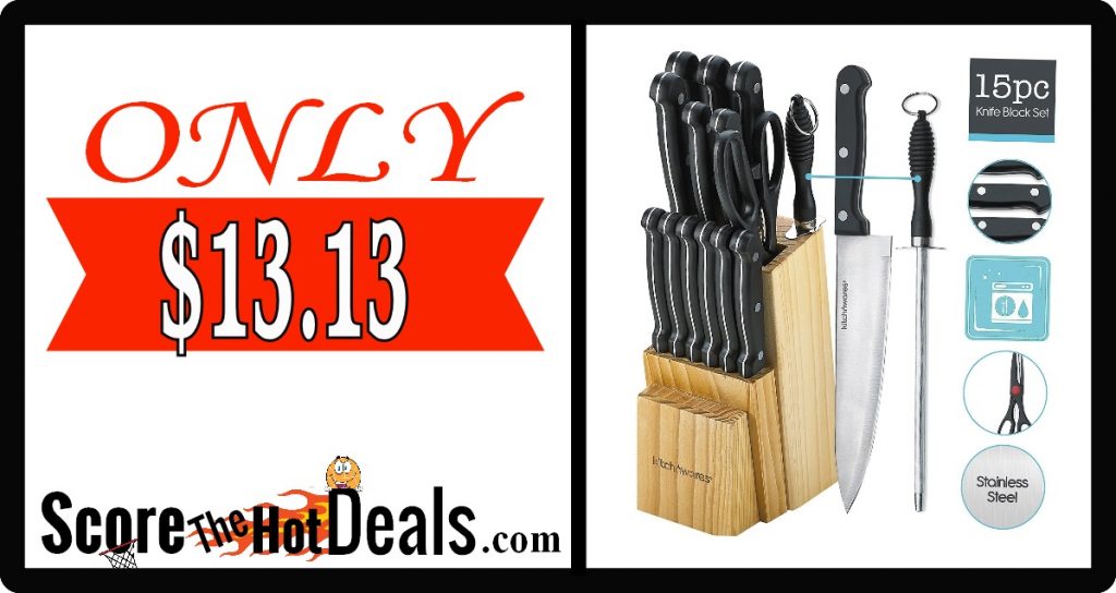 15 Piece Knife Block Set