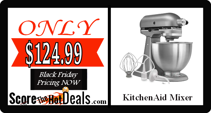 KitchenAid 4.5 Qt. Classic Plus Stand Mixer - ONLY $124.99 After All Offers!