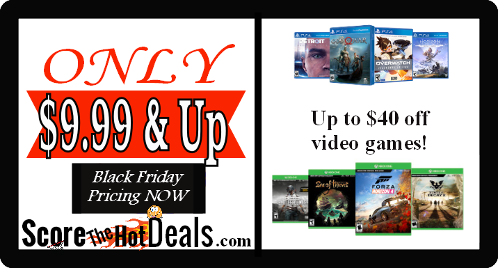 Save Up To $40 On Select Video Games!