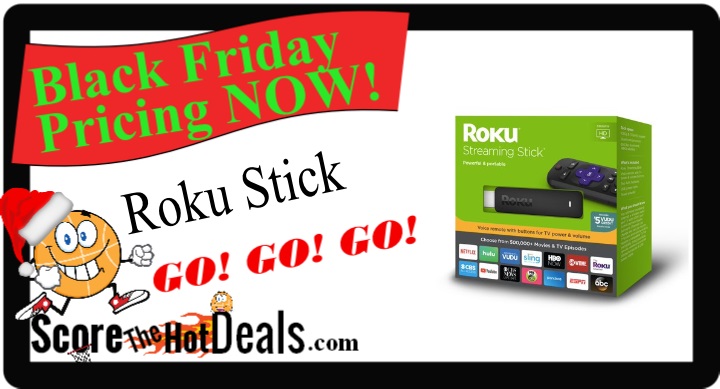 Roku Streaming Stick + $35 Credit - ONLY $29! - Score The Hot Deals
