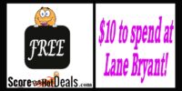 $10 Off $10 At Lane Bryant Coupon!