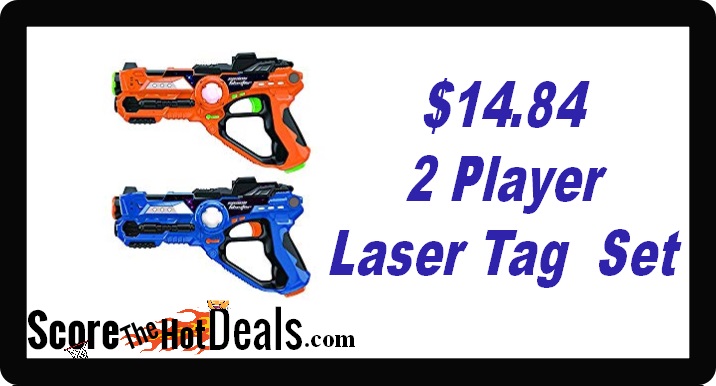 2 player laser tag game