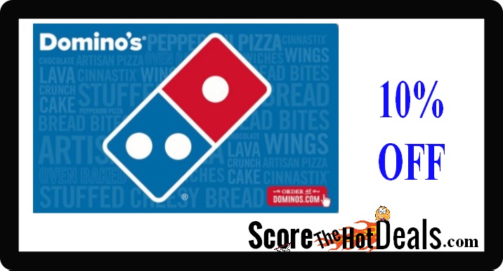 balance on dominos gift card