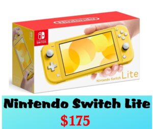 RUN! Nintendo Switch Lite - ONLY $175!