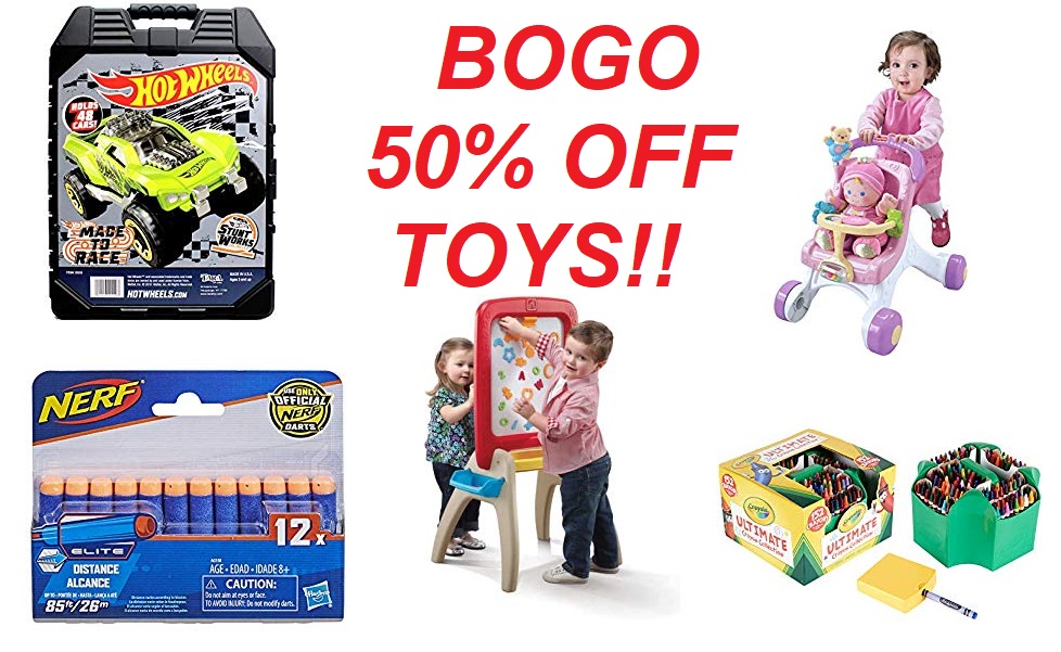 EXPIRED: BOGO 50% Off Toys!