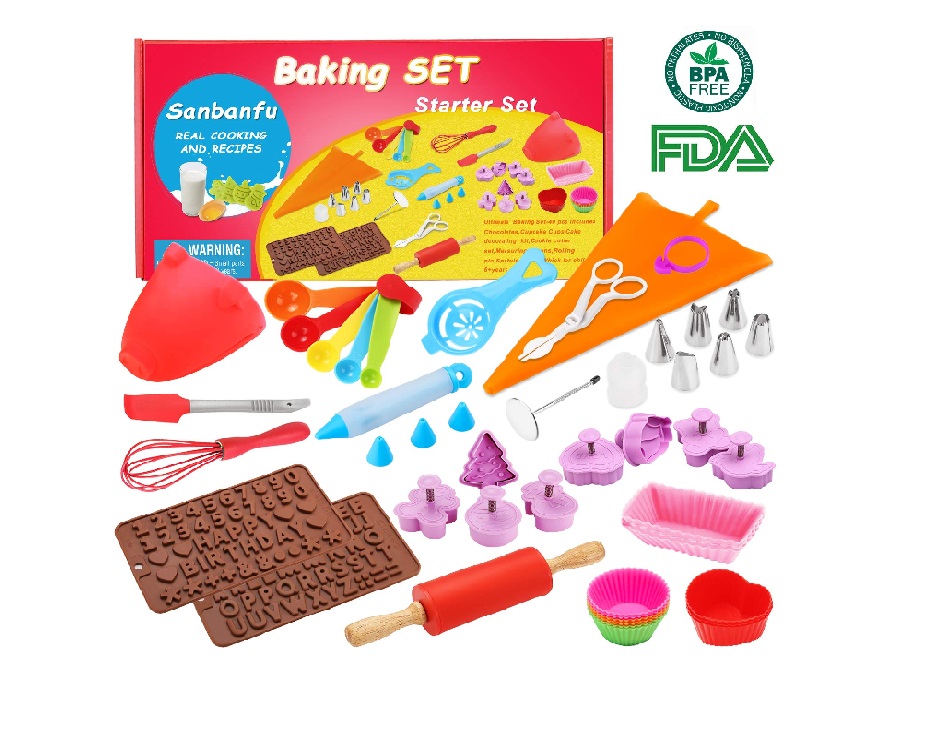 childrens toy baking set