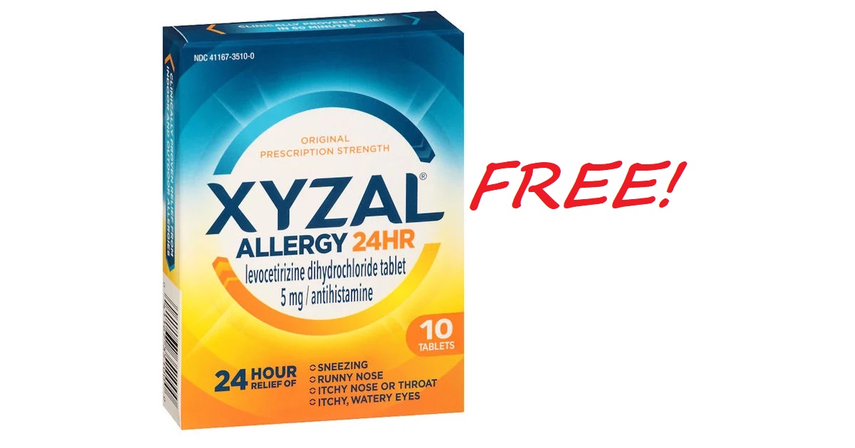 SCORE A Xyzal Allergy Sample! Score The Hot Deals