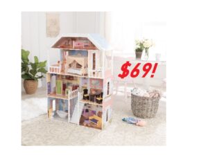 KidKraft Savannah Dollhouse with 14 Accessories - ONLY $69!