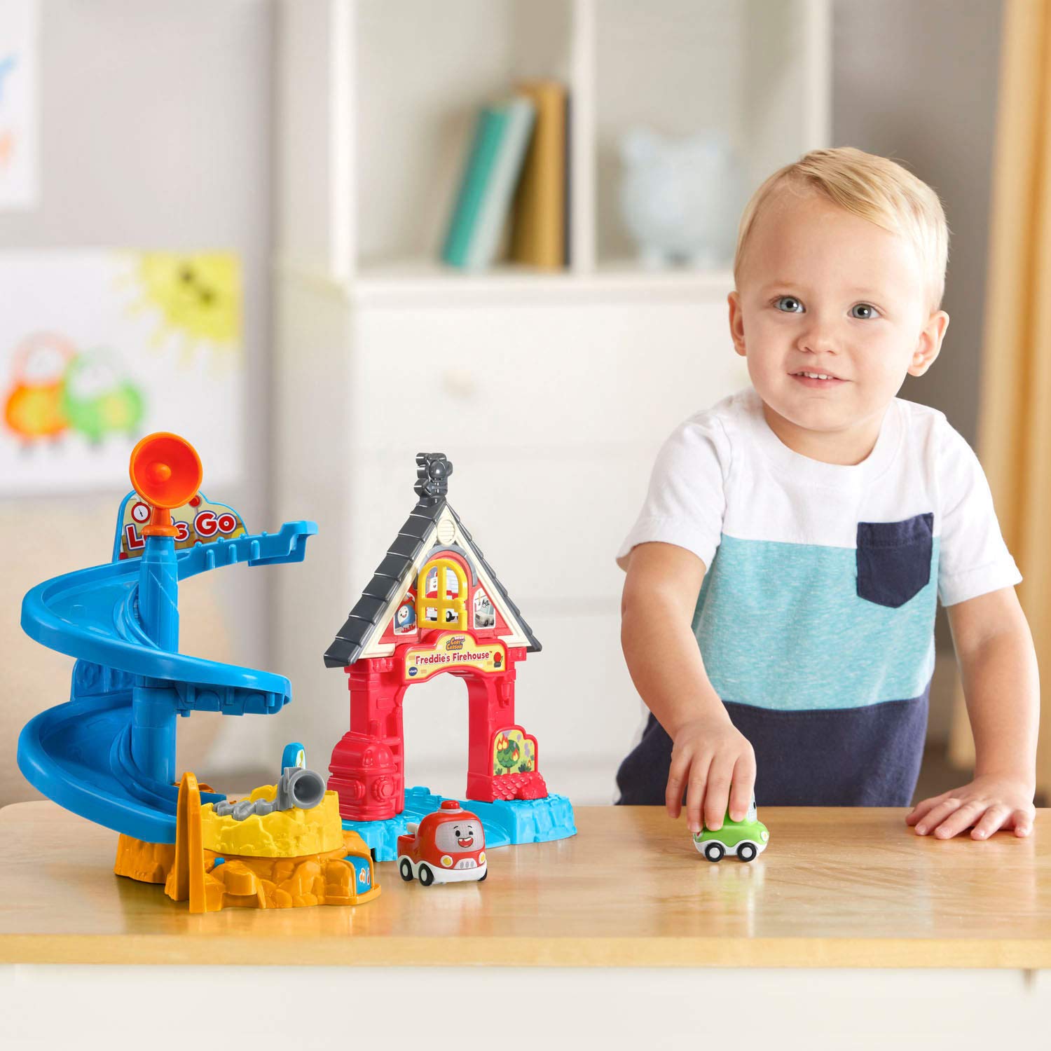 VTech Go! Go! Cory Carson Freddie's Firehouse Only $10.42! - Score The