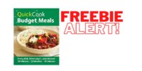 Score The QuickCook: Budget Meals Ebooks!