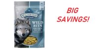 BIG SAVINGS - Blue Buffalo Wilderness Trail Treats Wild Bits High Protein Grain Free Soft-Moist Training Dog Treats!