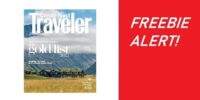 SCORE A Condé Nast Traveler Magazine Subscription!